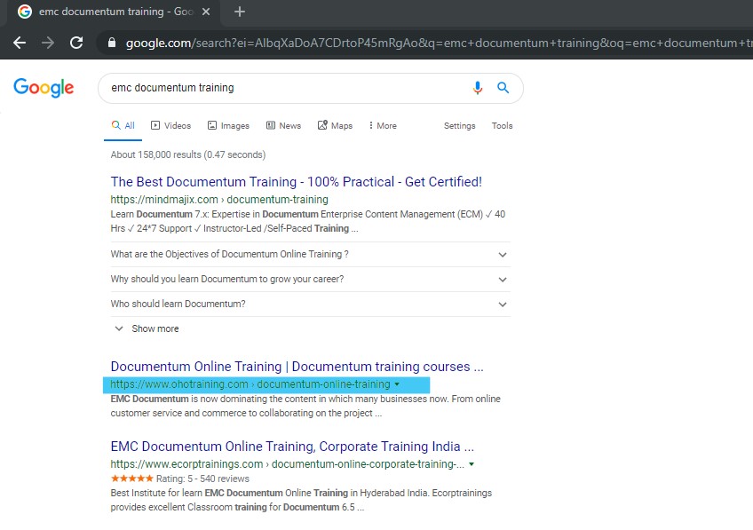 emc documentum training
